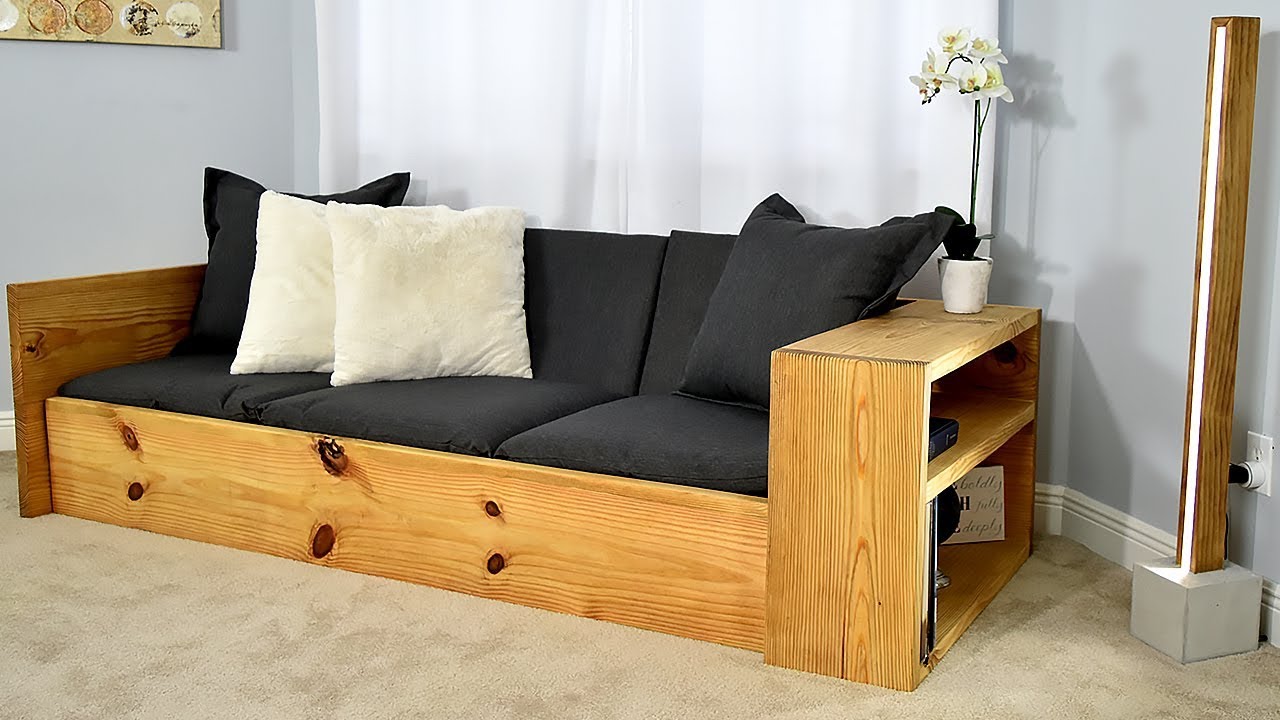 convert double bed to sofa